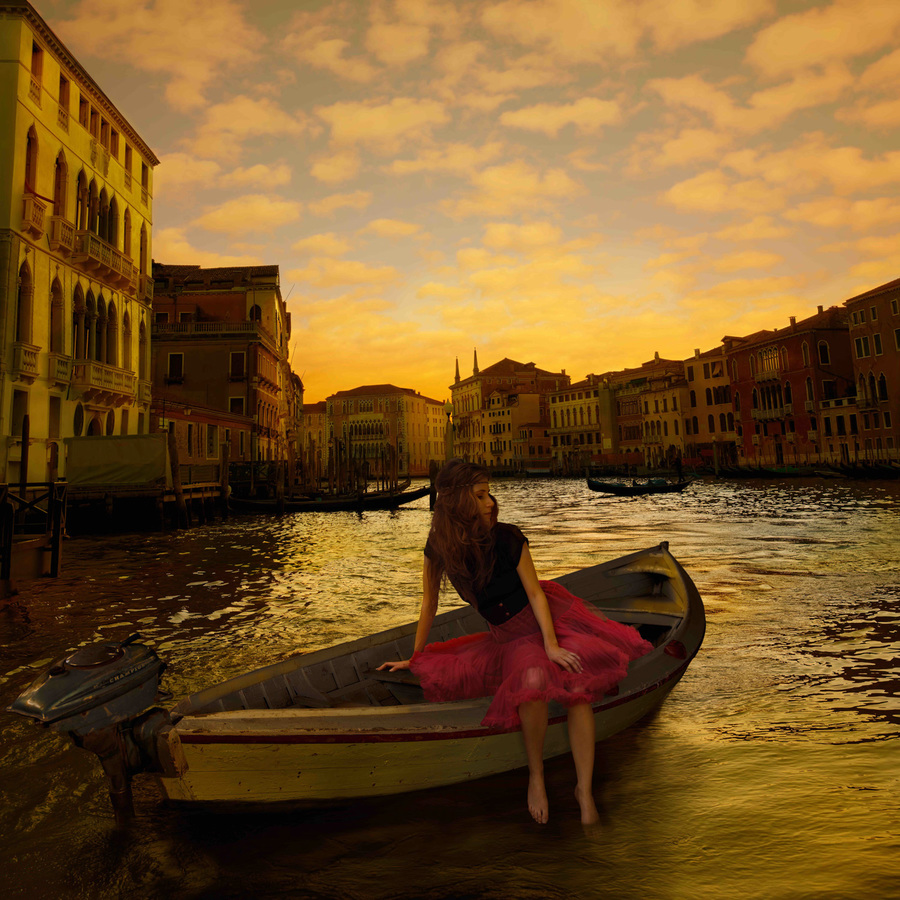 TOM CHAMBERS - MORNING ON THE GRAND CANAL