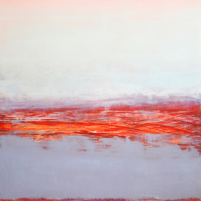  Title: SUNSET SYMPHONY , Size: 48 X 48; 50 X 50 , Medium: Oil and Wax on Panel