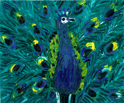  Title: PEACOCK ST. MARY'S , Size: 30 X 36; 32.5 X 38.5 , Medium: Oil on Canvas