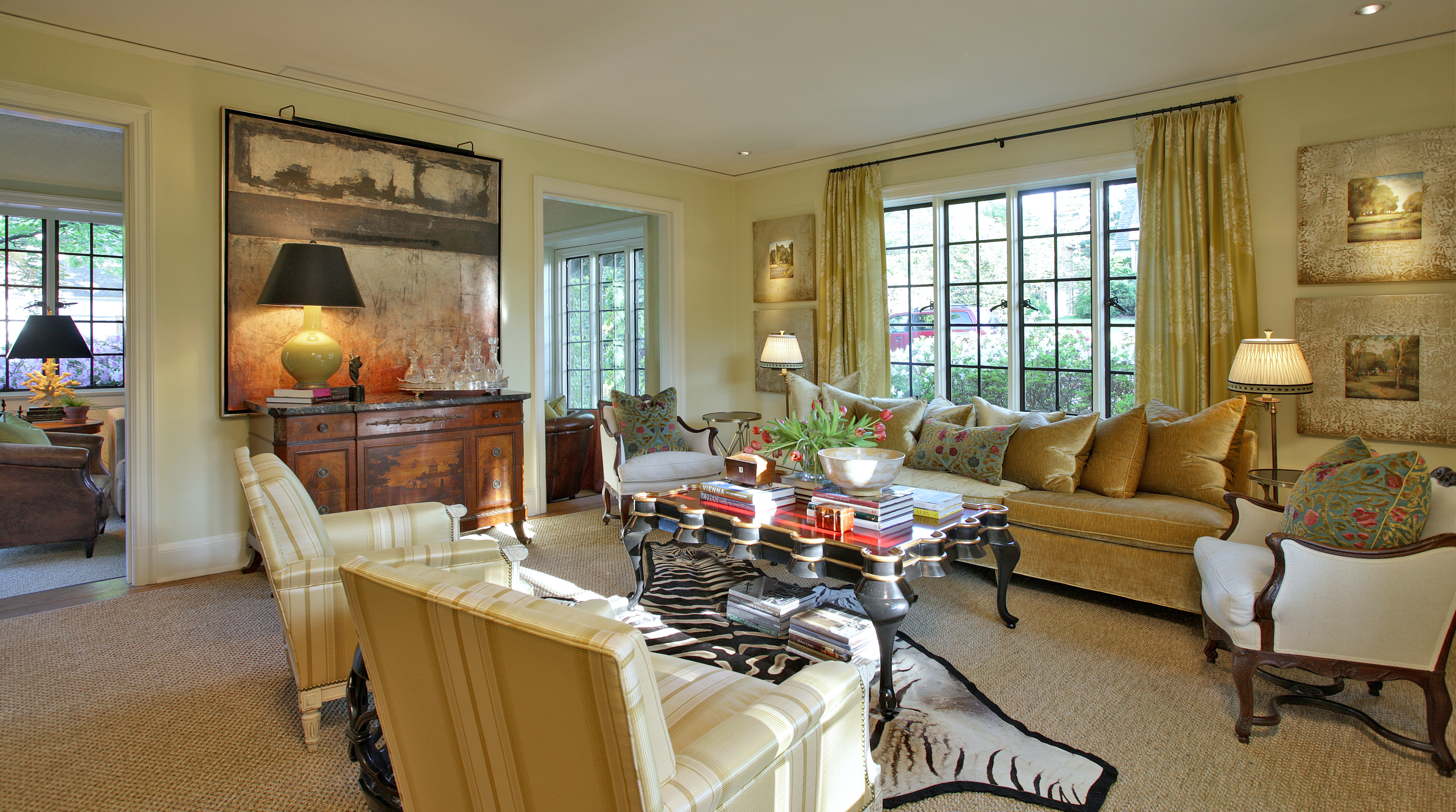 Interior Design by Dan Proctor, Art provided by Merritt Gallery & Renaissance Fine Arts