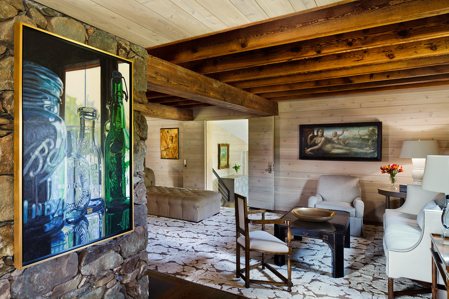 Interior Design by Jay Jenkins, Art by Merritt Gallery & Renaissance Fine Arts