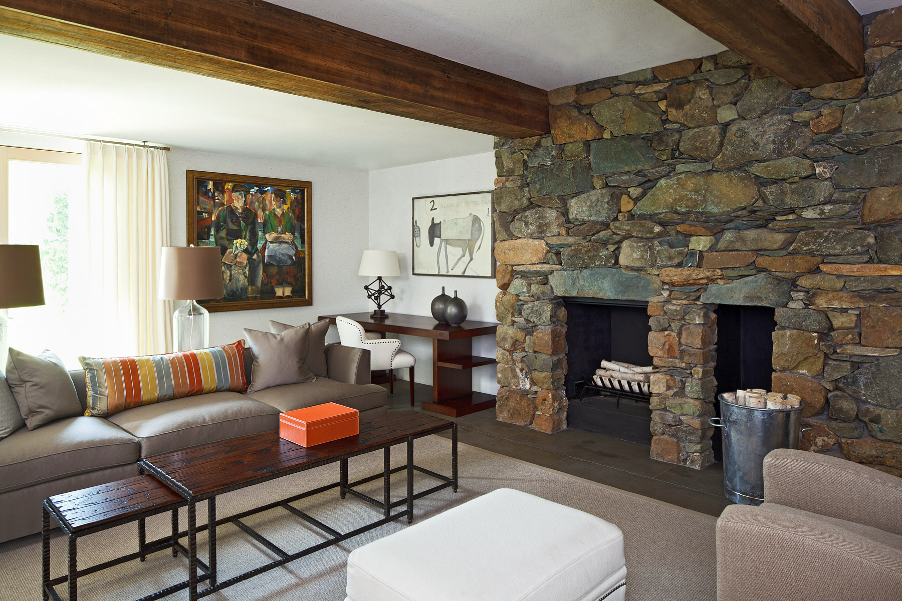 Interior Design by Dan Proctor, Art by Merritt Gallery & Renaissance Fine Arts