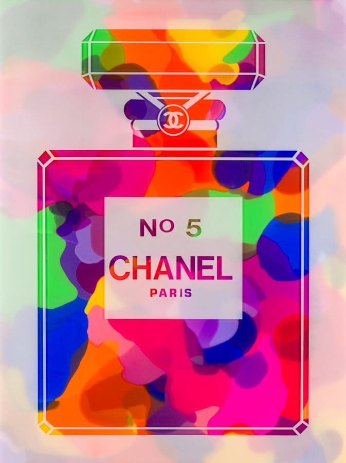 Pink Chanel Wall Art | Luxury Art Canvas