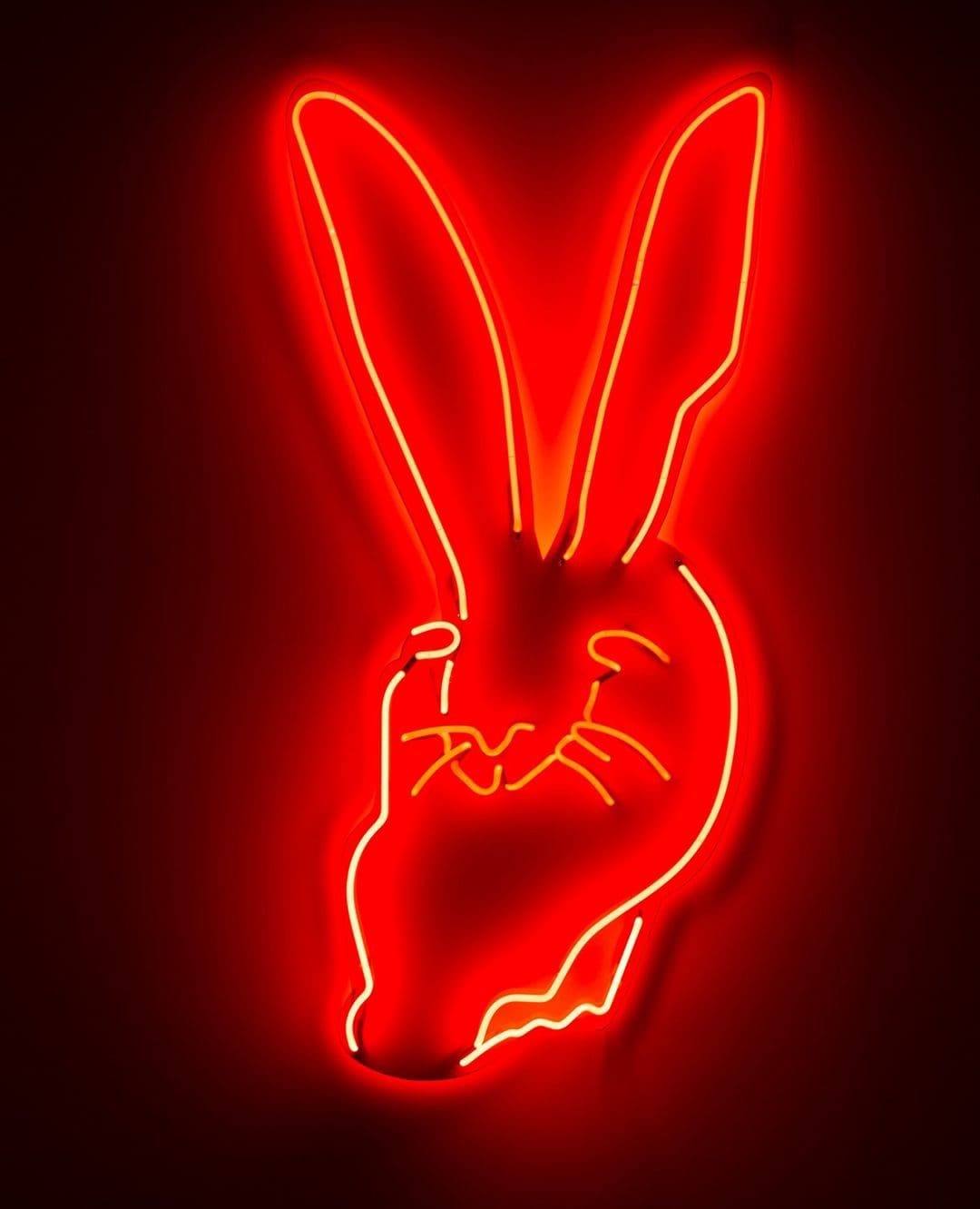 Neon Rabbit Poster for Sale by hustlart