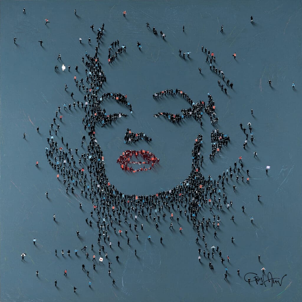 painting of Marilyn Monroe